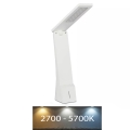 LED Zatemnitvena namizna svetilka USB LED/4W/5V 3000K/4000K/5000K belo/zlata