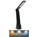 LED Zatemnitvena namizna svetilka USB LED/4W/5V 3000K/4000K/5000K črna