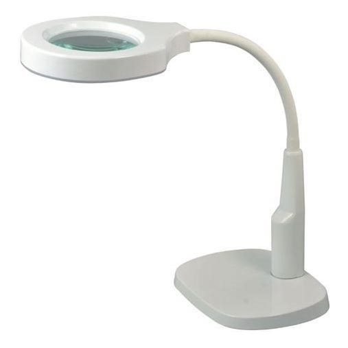 LED zatemnitvena namizna svetilka z bifokalnim povečevalnim steklom LED/6W/230V 6000-7000K bela