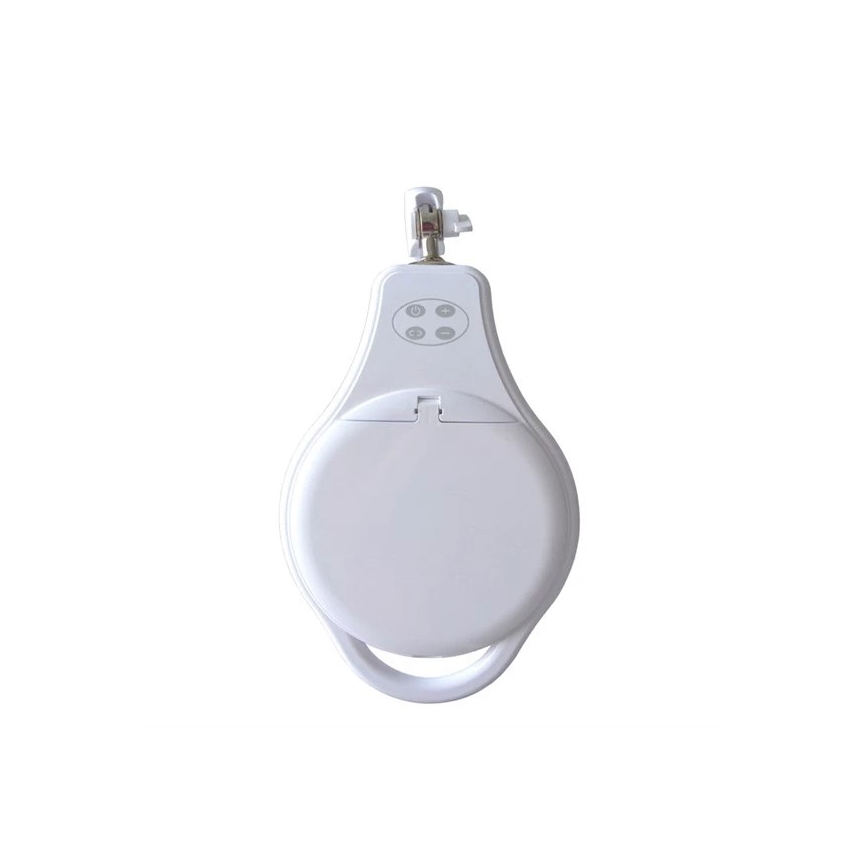 LED Zatemnitvena namizna svetilka z lupo LED/10W/230V bela