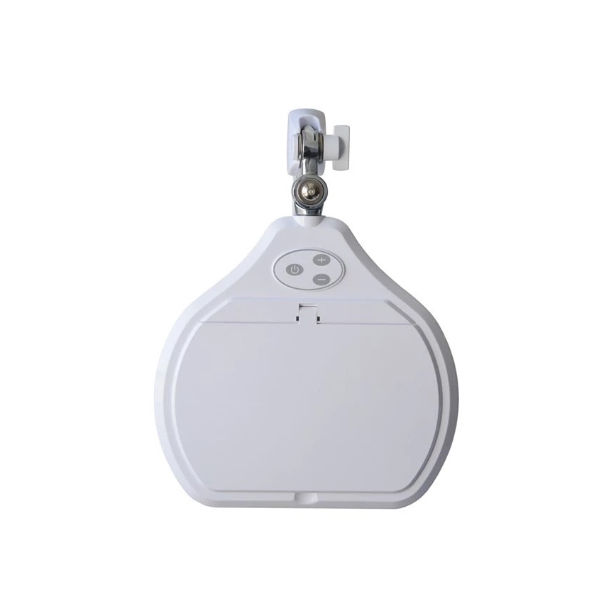 LED Zatemnitvena namizna svetilka z lupo LED/12W/230V bela