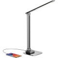 LED Zatemnitvena namizna svetilka z USB LED/7,5W/230V 3000K/4000K/5500K antracit