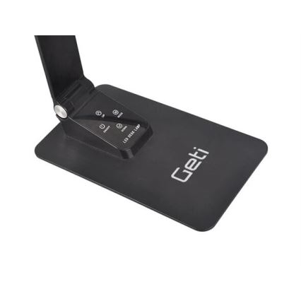 LED Zatemnitvena namizna svetilka z USB LED/7W/230V 3000K/4000K/5500K črna