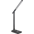LED Zatemnitvena namizna svetilka z USB LED/9W/230V 3000K/4000K/5500K črna