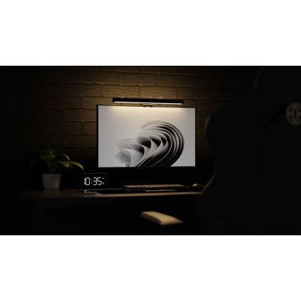 LED Zatemnitvena osvetlitev monitorja LEVANO LED/5W/5V 3000-6000K črna