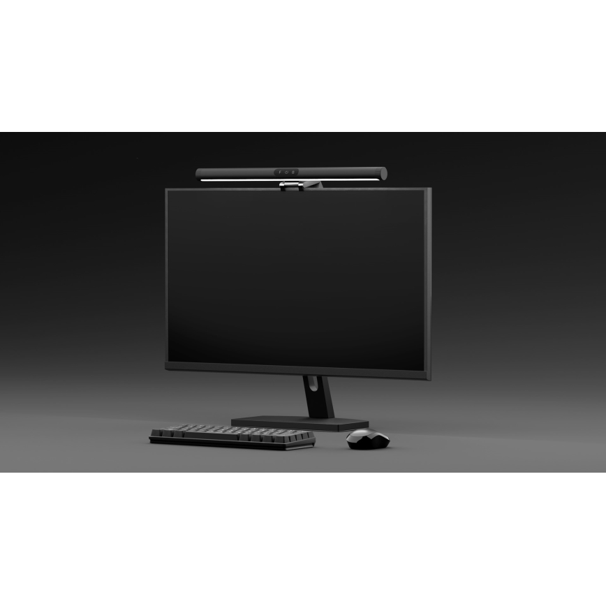 LED Zatemnitvena osvetlitev monitorja LEVANO LED/5W/5V 3000-6000K črna