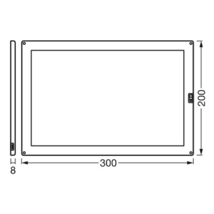 LED Zatemnitvena osvetlitev pohištva SMART+ UNDERCABINET LED/8W/24/230V 2700-6500K Wi-Fi