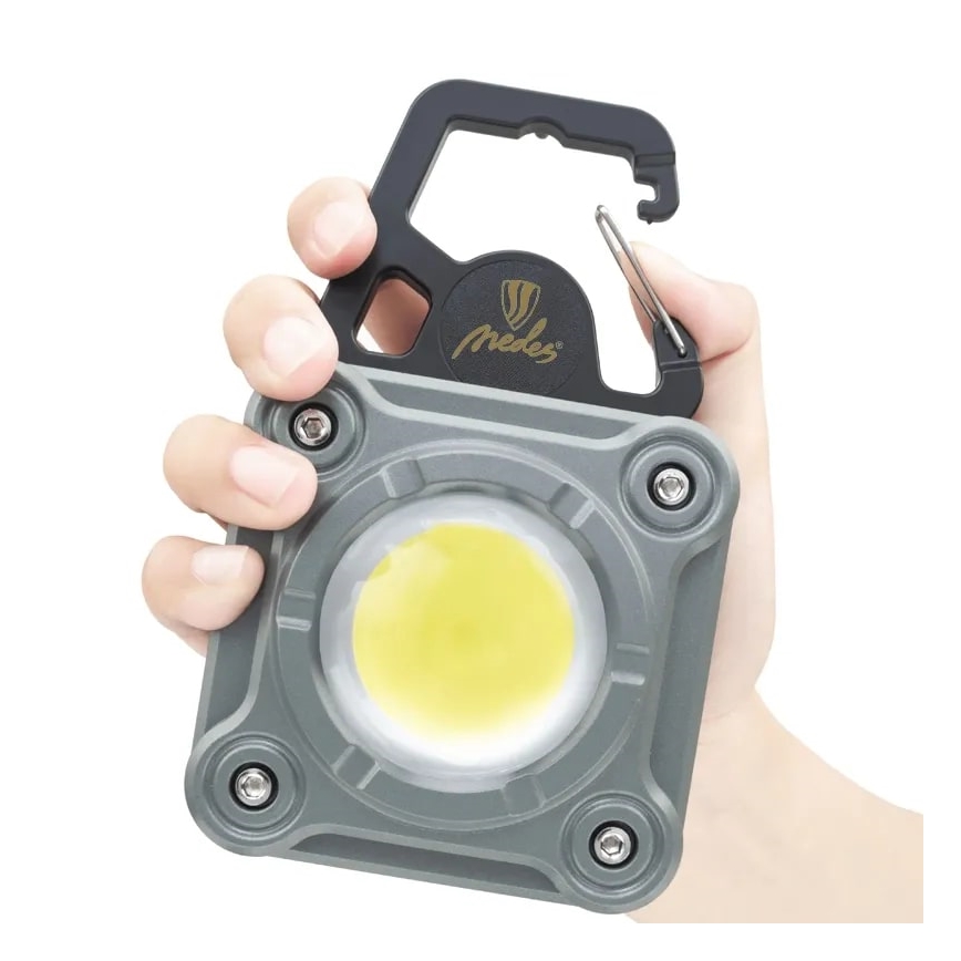 LED Zatemnitvena polnilna delovna svetilka LED/15W/5V IPX4 1000 lm 2000 mAh