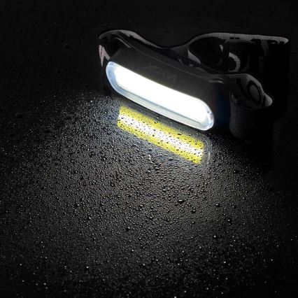 LED Zatemnitvena polnilna naglavna svetilka LED/5V IPX4 300 sijajni 1200 mAh