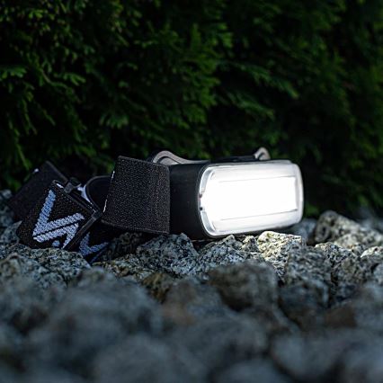 LED Zatemnitvena polnilna naglavna svetilka LED/5V IPX4 300 sijajni 1200 mAh