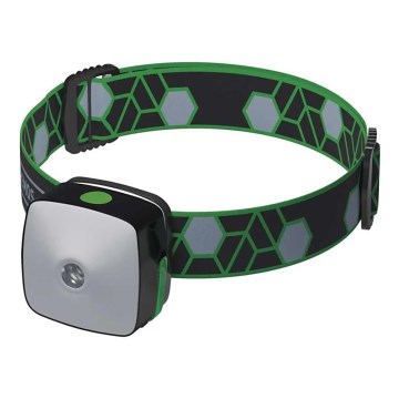 LED Zatemnitvena polnilna naglavna svetilka LED/USB 110lm 7h 850mAh