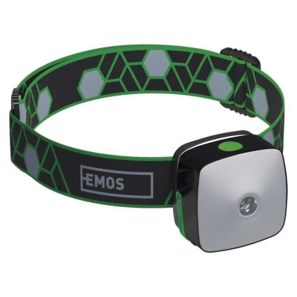 LED Zatemnitvena polnilna naglavna svetilka LED/USB 110lm 7h 850mAh