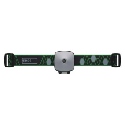 LED Zatemnitvena polnilna naglavna svetilka LED/USB 110lm 7h 850mAh