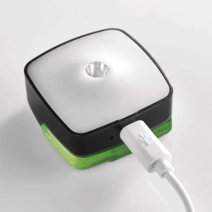 LED Zatemnitvena polnilna naglavna svetilka LED/USB 110lm 7h 850mAh