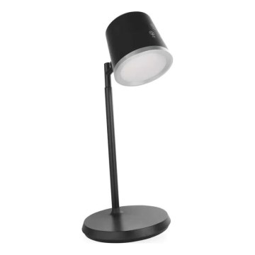 LED Zatemnitvena polnilna namizna svetilka 4v1 LED/6W/3,7V 3000K/4000K/6500K 1500mAh črna