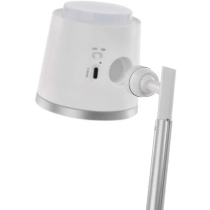 LED Zatemnitvena polnilna namizna svetilka 4v1 LED/6W/3,7V 3000K/4000K/6500K 1500mAh bela