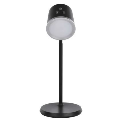 LED Zatemnitvena polnilna namizna svetilka 4v1 LED/6W/3,7V 3000K/4000K/6500K 1500mAh črna