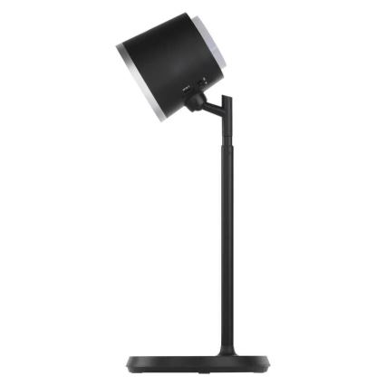 LED Zatemnitvena polnilna namizna svetilka 4v1 LED/6W/3,7V 3000K/4000K/6500K 1500mAh črna