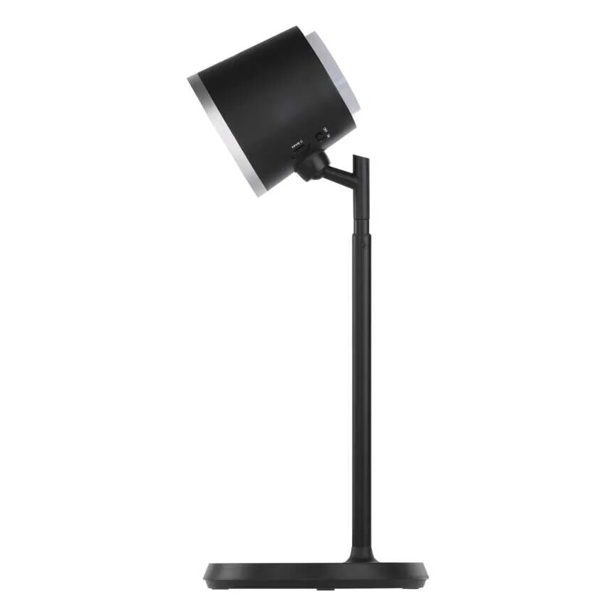 LED Zatemnitvena polnilna namizna svetilka 4v1 LED/6W/3,7V 3000K/4000K/6500K 1500mAh črna