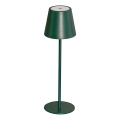 LED Zatemnitvena polnilna namizna svetilka INITA LED/1,2W/1800 mAh IP54 zelena