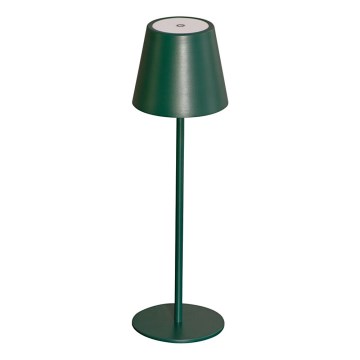 LED Zatemnitvena polnilna namizna svetilka INITA LED/1,2W/1800 mAh IP54 zelena