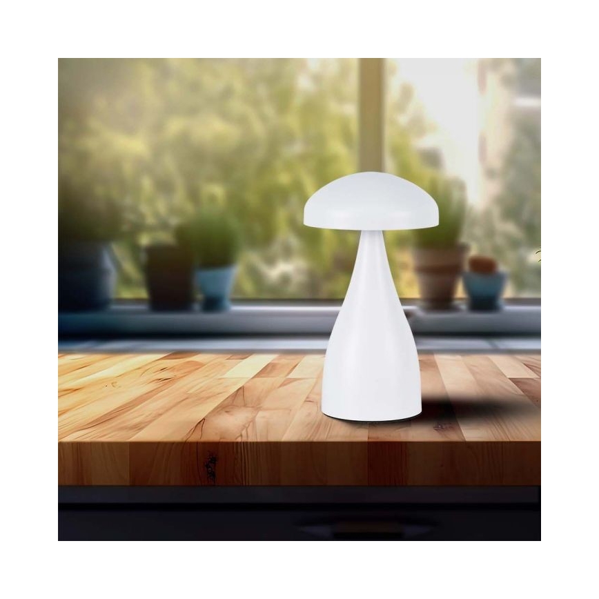 LED Zatemnitven rechargeable na dotik namizna svetilka LED/1W/5V 3000-6000K 1800 mAh bela