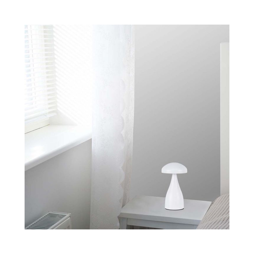 LED Zatemnitven rechargeable na dotik namizna svetilka LED/1W/5V 3000-6000K 1800 mAh bela