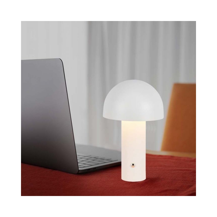 LED Zatemnitven rechargeable na dotik namizna svetilka LED/1W/5V 3000-6000K 1800 mAh bela