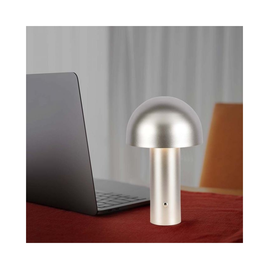 LED Zatemnitven rechargeable na dotik namizna svetilka LED/1W/5V 3000-6000K 1800 mAh zlata