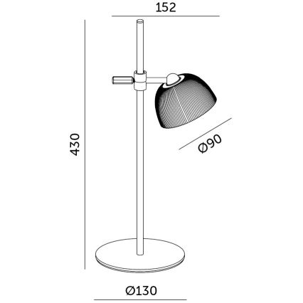 LED Zatemnitvena polnilna namizna svetilka 4v1 LED/3,5W/5V 3000/4000/6500K IP54 1800 mAh črna