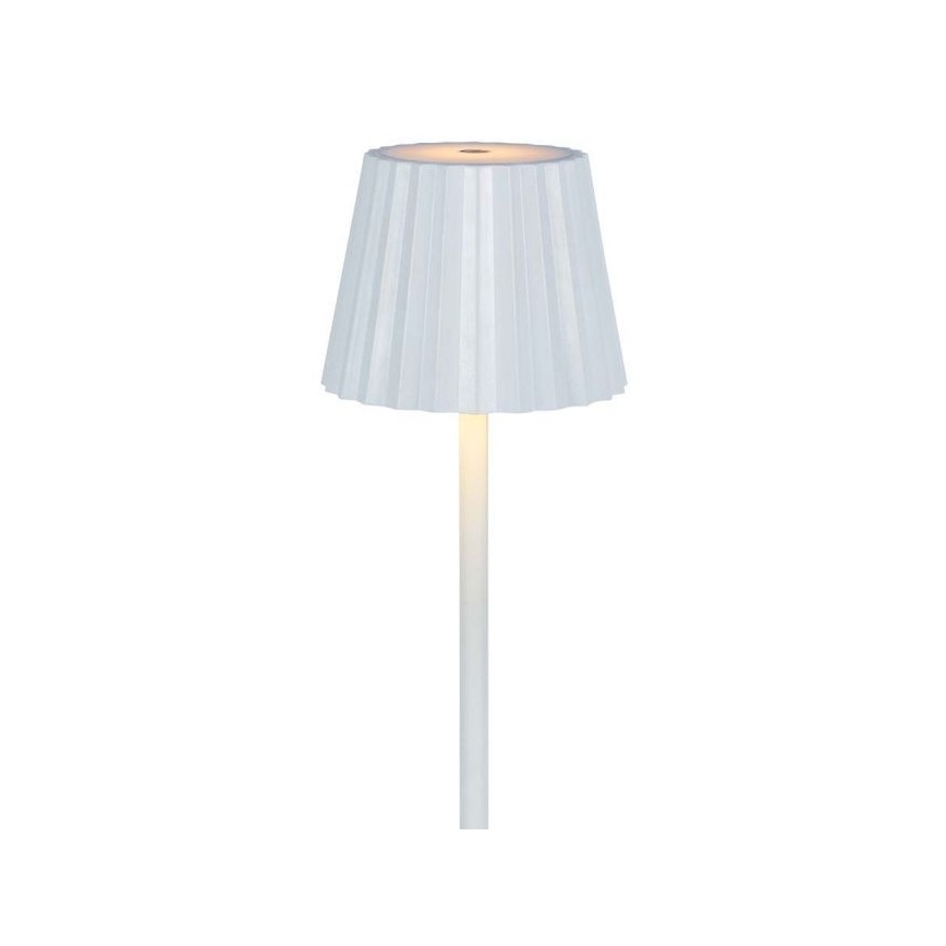 LED Zatemnitvena polnilna namizna svetilka na dotik LED/4W/5V 3000-6000K 1800 mAh bela