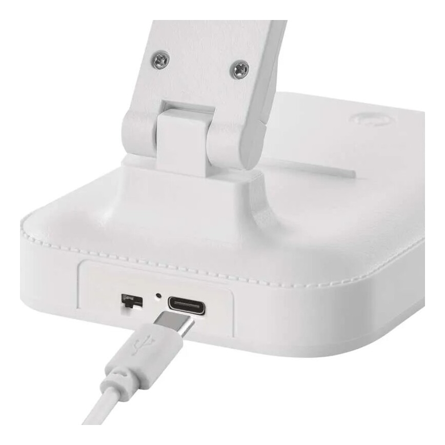 LED Zatemnitvena polnilna namizna svetilka LED/5W/3,7V 3000K/4000K/6500K 800mAh bela