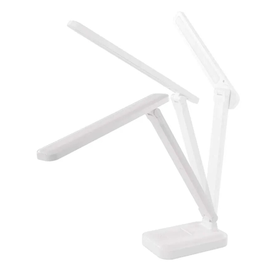 LED Zatemnitvena polnilna namizna svetilka LED/5W/3,7V 3000K/4000K/6500K 800mAh bela