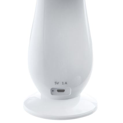 LED Zatemnitvena polnilna namizna svetilka LILLY LED/4W/5V 1200 mAh bela