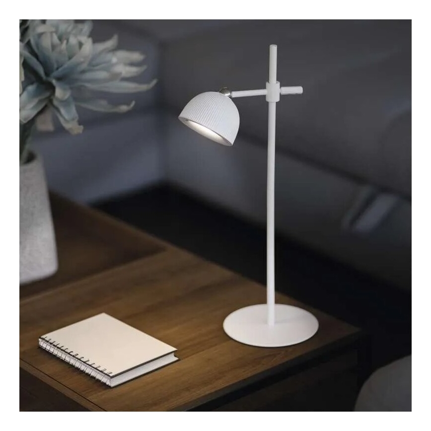 LED Zatemnitvena polnilna namizna svetilka magnetna 4v1 LED/4,2W/3,7V 4000K 1200mAh bela