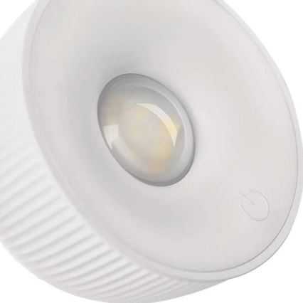 LED Zatemnitvena polnilna namizna svetilka magnetna 4v1 LED/4,2W/3,7V 4000K 1200mAh bela
