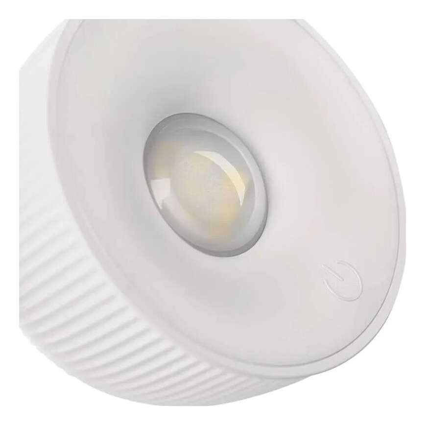 LED Zatemnitvena polnilna namizna svetilka magnetna 4v1 LED/4,2W/3,7V 4000K 1200mAh bela