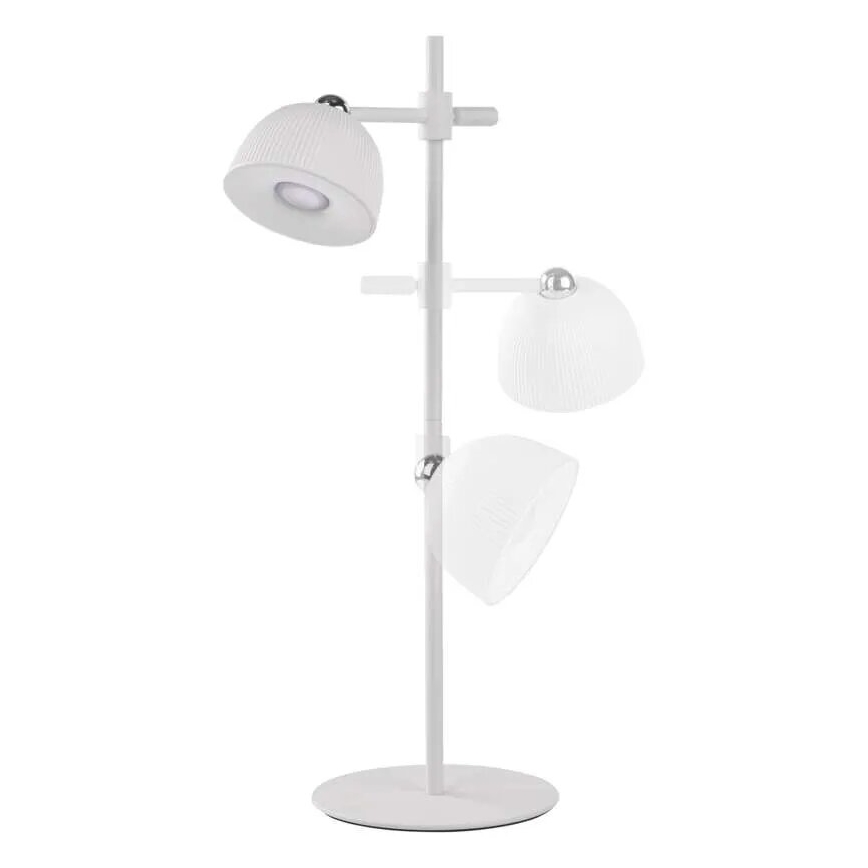 LED Zatemnitvena polnilna namizna svetilka magnetna 4v1 LED/4,2W/3,7V 4000K 1200mAh bela