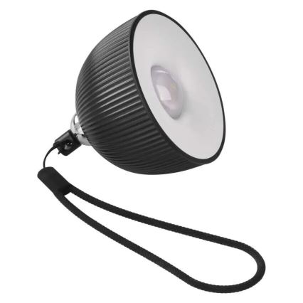 LED Zatemnitvena polnilna namizna svetilka magnetna 4v1 LED/4,2W/3,7V 4000K 1200mAh črna