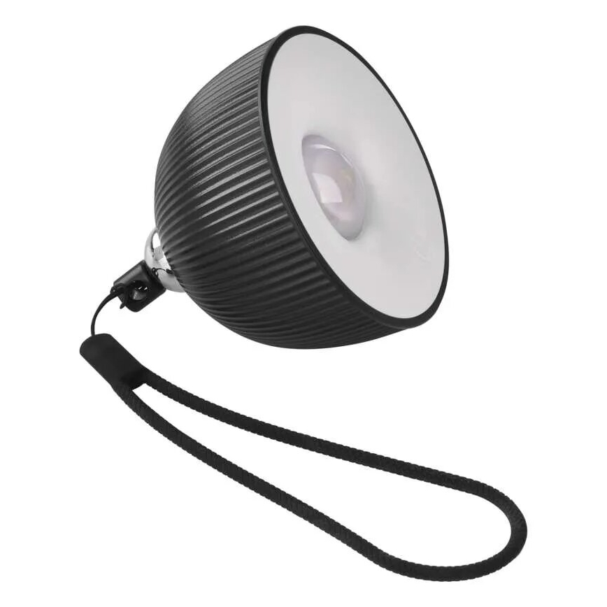 LED Zatemnitvena polnilna namizna svetilka magnetna 4v1 LED/4,2W/3,7V 4000K 1200mAh črna