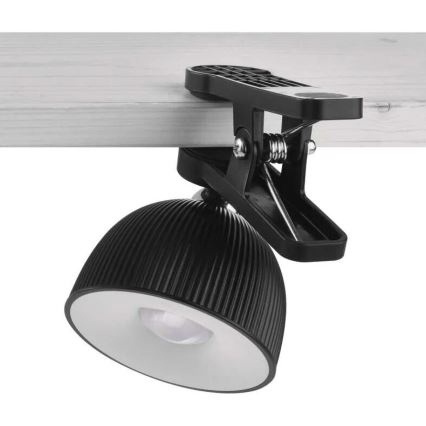 LED Zatemnitvena polnilna namizna svetilka magnetna 4v1 LED/4,2W/3,7V 4000K 1200mAh črna
