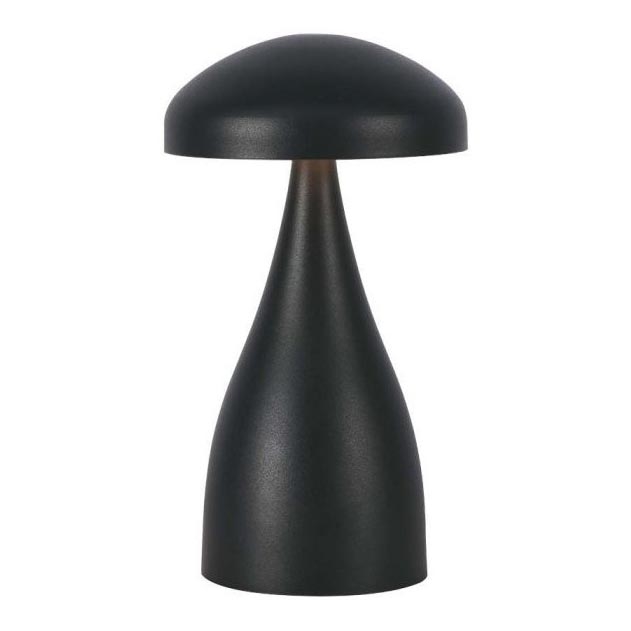 LED Zatemnitvena polnilna namizna svetilka na dotik LED/1W/5V 3000-6000K 1800 mAh črna