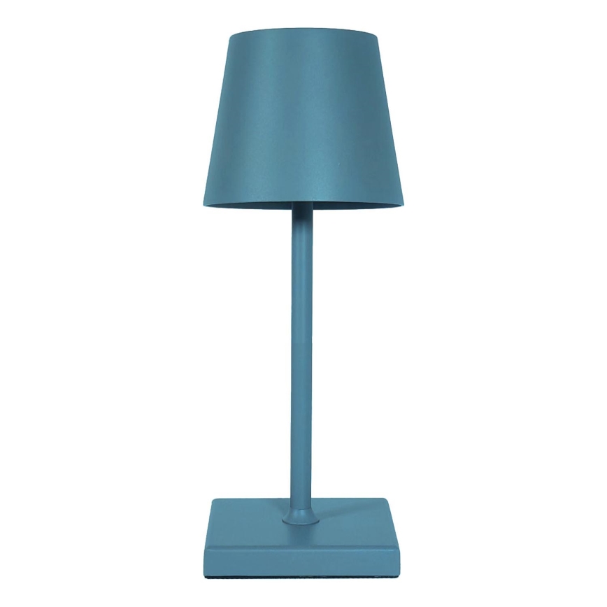 LED Zatemnitvena polnilna namizna svetilka na dotik LED/3,5W/5V 5200mAh modra