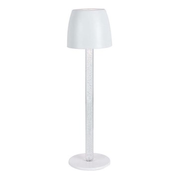 LED Zatemnitvena polnilna namizna svetilka na dotik LED/3W/5V 3000K 1800 mAh bela