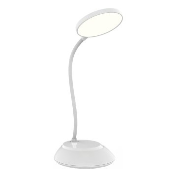 LED Zatemnitvena polnilna namizna svetilka VISUA LED/5W/5V 3000-5000K 1200 mAh bela