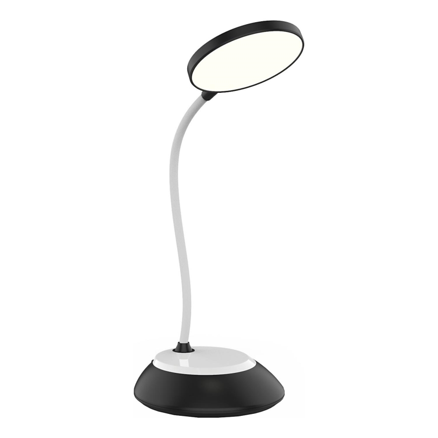 LED Zatemnitvena polnilna namizna svetilka VISUA LED/5W/5V 3000-5000K 1200 mAh črna
