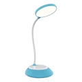 LED Zatemnitvena polnilna namizna svetilka VISUA LED/5W/5V 3000-5000K 1200 mAh modra