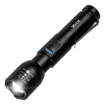 LED Zatemnitvena polnilna svetilka LED/20W/5V IPX4 800 sijajni 2000 mAh