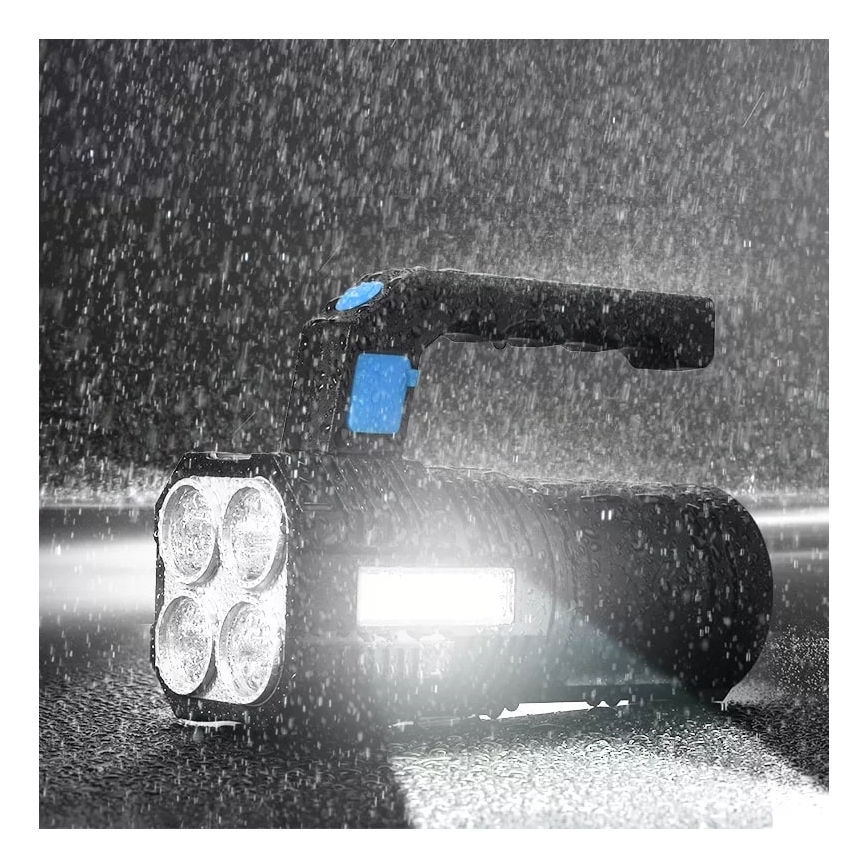 LED Zatemnitvena polnilna svetilka LED/5V IPX4 250 sijajni 1200 mAh