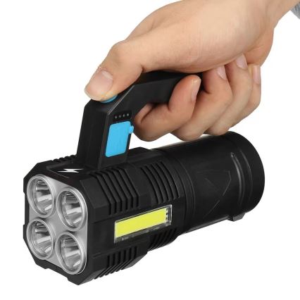 LED Zatemnitvena polnilna svetilka LED/5V IPX4 250 sijajni 1200 mAh